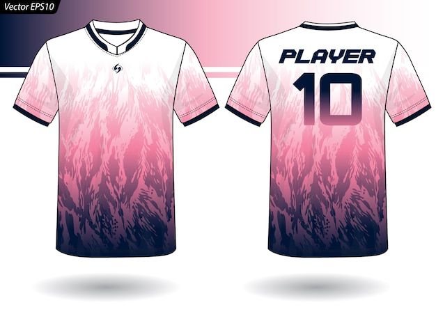 a soccer jersey with the name player 10 on it and an image of flames in the background