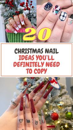 Christmas Mani, Green Everything, Nails May, Christmas Nail Ideas, Christmas Manicure, Painted Nails, Holiday Vibes, Winter Nail Art, Christmas Nail Designs