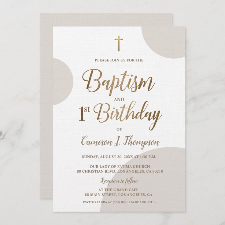 Earthtone Gold Baby Boy Baptism 1st Birthday Invitation Baptism Invites Boy, Baptism And Birthday Invitation, First Birthday And Baptism Ideas For Boy, Baptism And 1st Birthday Decorations, Baptism Birthday Party, 1st Birthday And Baptism Ideas Boy, Baptism Invitations For Boys, Baptism And Birthday Party Combined, Baptism Party Boy