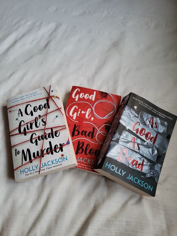 A good girl's guide to murder books on white background Good Girl Guide Book, Trilogy Books To Read, Good Girls Guide To Muderer Book, A Good Girls Guide To Muderer Series, A Good Girl Guide To Murders, Good Girl Guide Aesthetic, Good Girl Guide To Muderer, Good Girls Guide Book, A Good Girls Guide Book