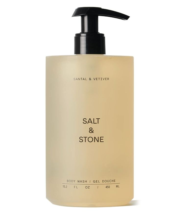 with Niacinamide & Hyaluronic Acid | Free From Parabens, Sulfates & Phthalates Salt And Stone, Blueberry Extract, Salt Stone, Sea Sponge, Wet Skin, Excessive Sweating, Gel Cleanser, Body Cleanser, Soften Skin