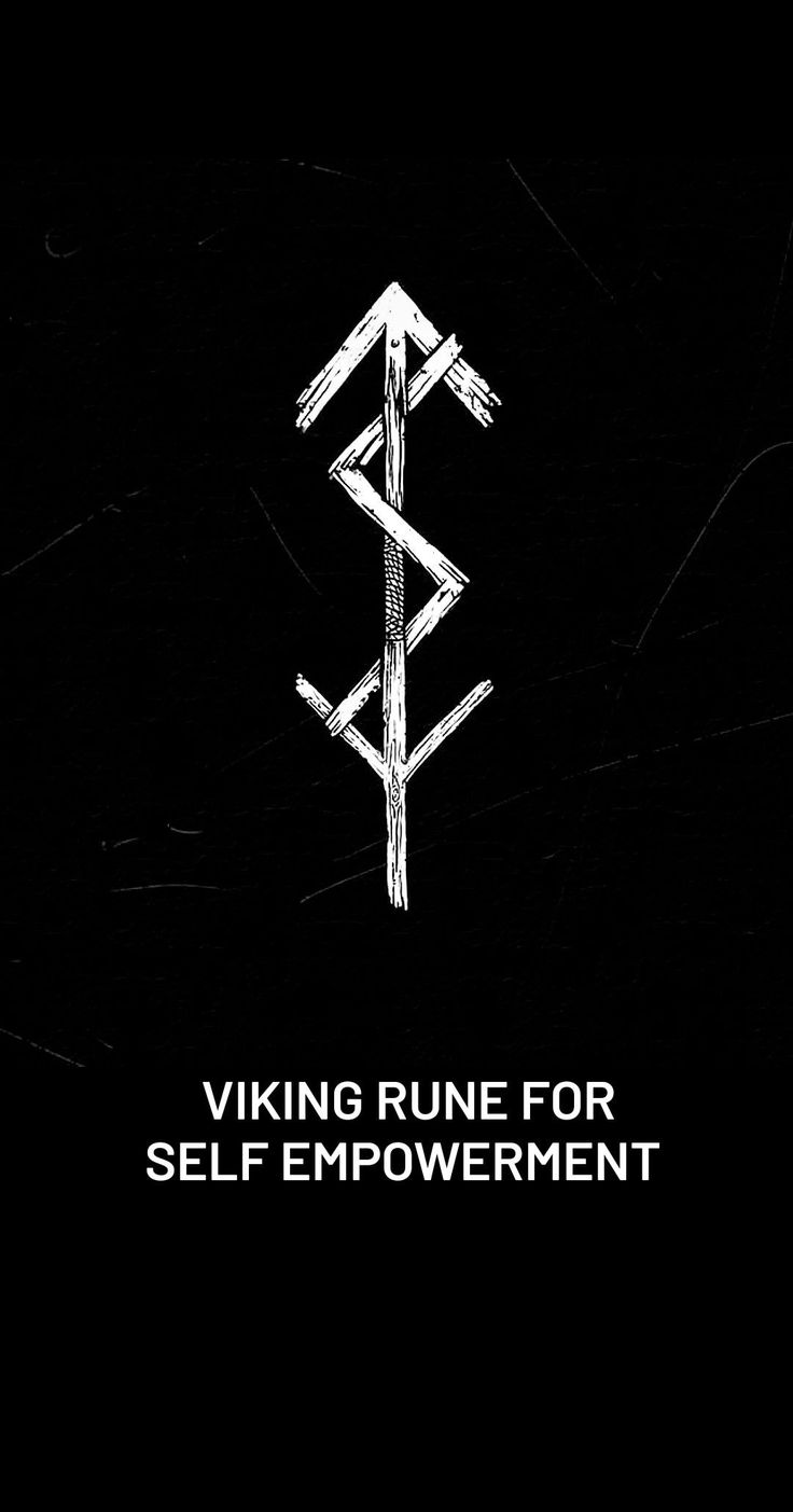 a black and white photo with the words viking run for self - improvement