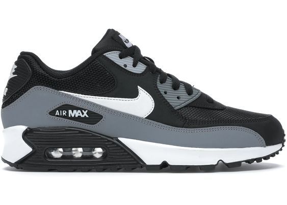 great quality fits as expected fast delivery Nike Air Max Retro, Nike Sneakers For Men, Air Max 90 Grey, Sneakers Fashion Nike, Nike Air Max 90 Black, Air Maxes, Air Max 90 Black, Black Nike Sneakers, Nike Footwear