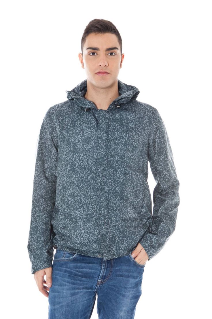 Calvin Klein Gray Polyamide Men Men's Jacket Calvin Klein Sport, Logo Placement, Sport Jacket, The Gray, Sports Jacket, Grey Long Sleeve, Grey Fabric, Gray Jacket, Brunei