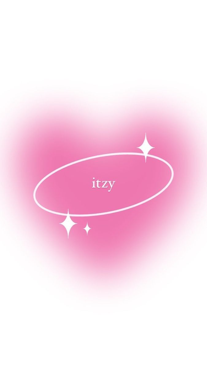 a pink background with white stars and the words bss on it's side