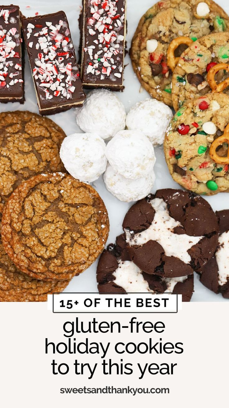 the best gluten - free holiday cookies to try this year