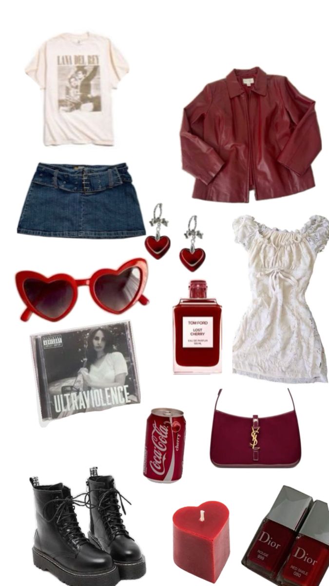 downtown girl aesthetic/lana del rey dark red vibe Lana Concert Outfit, Lana Del Rey Concert Outfit, Lana Outfits, Lana Del Rey Outfit, Lana Del Rey Tour, Lana Concert, Red Vibe, Lana Del Rey Outfits, Lana Del Rey Concert