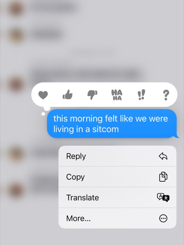 the text message is being displayed on an iphone's screen, and it appears to be in conversation with someone else