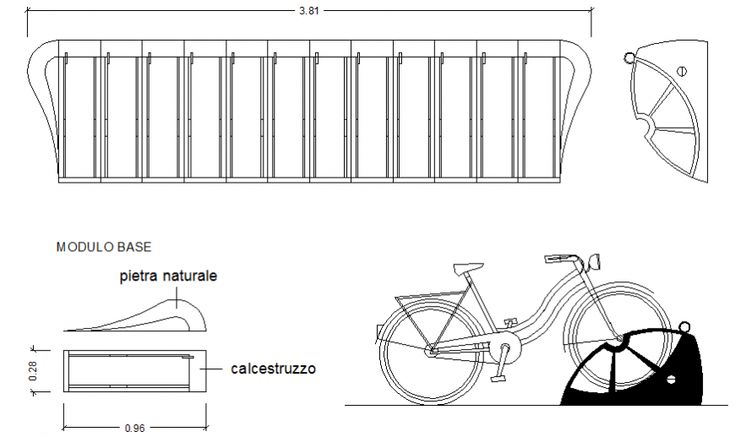 an image of a bike with its seat up and the front wheel down, as well as