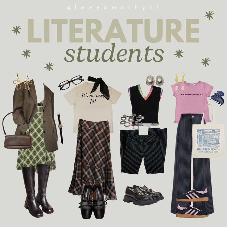 Literature Outfit, Collage Majors List, College Majors As Aesthetics, University Majors, Majors In College Ideas, Different College Majors, Halloween Themed Outfits, Character Bounding, College Major