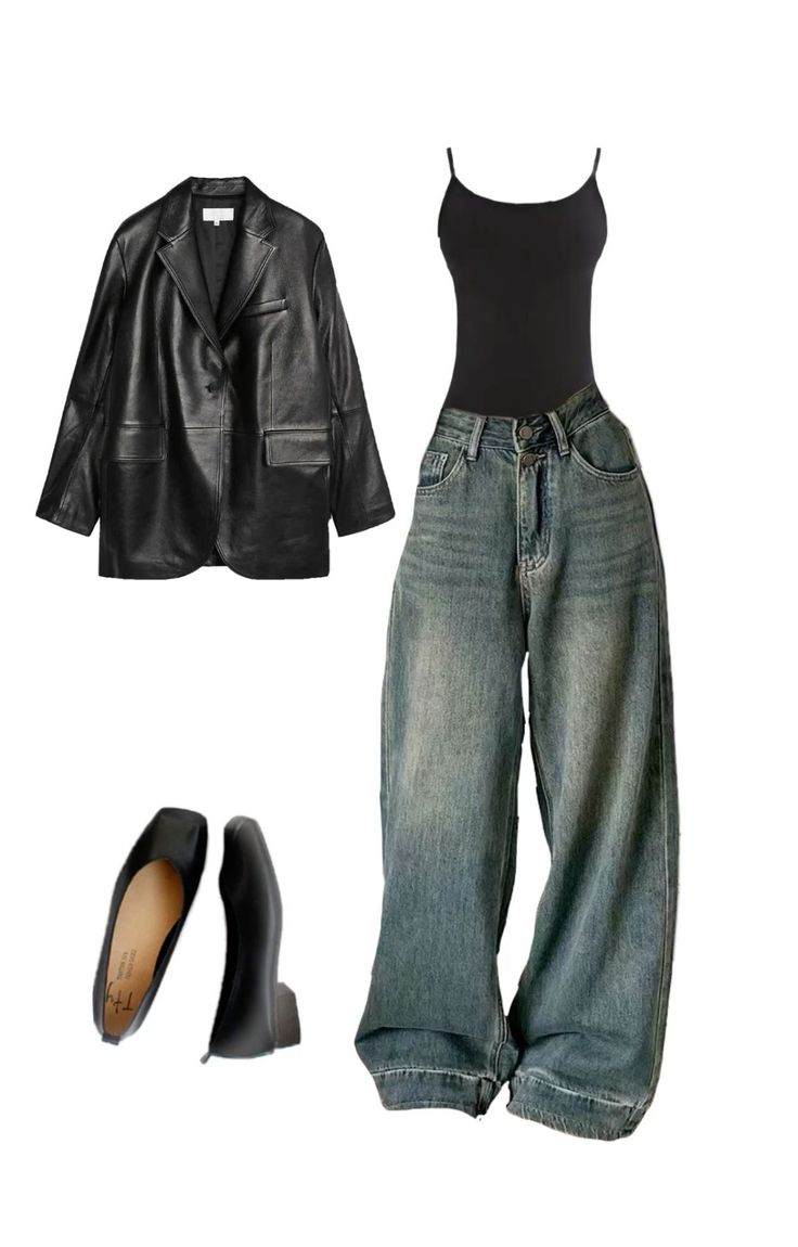 Fits With Bodysuits, Back Jeans Outfit, Fall Outfit Inspo Casual, Streetwear Jeans Outfit, Outfits With Bodysuits, Free Style Outfit, Pintrest Outfit, Cute Dance Outfits, New Jeans Outfit