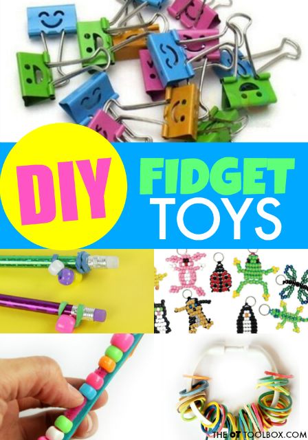 diy fidget toys are great for kids to make and sell at the store