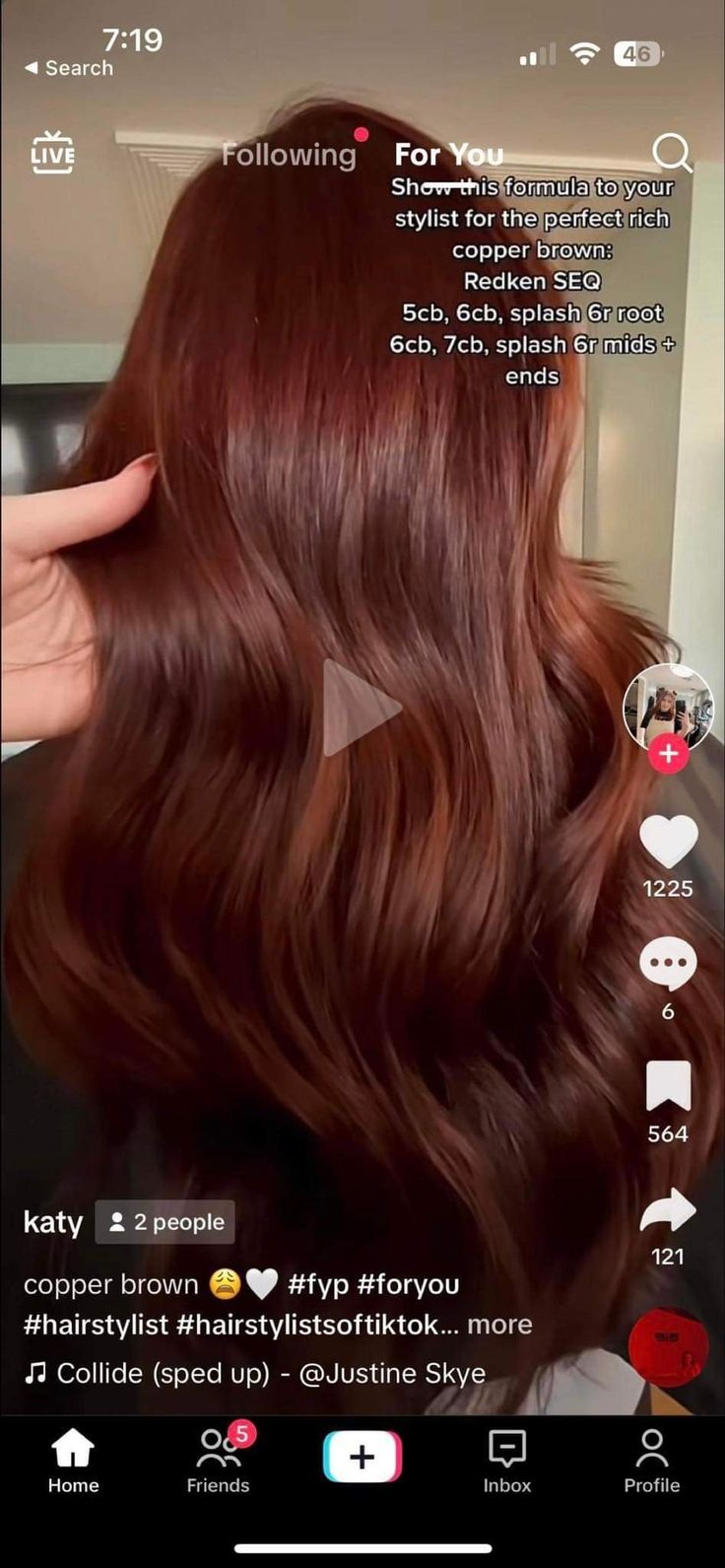 Copper Level 7 Hair, Cowgirl Copper Shades Eq, Dark Red Redken Formula, Copper Red Formula Redken, Igk Hair Color Copper Cola, Wells Copper Formulas, Red Brown Hair Formula Redken, Ginger Copper Hair Formula, Redken Red Brown Hair Color Formulas