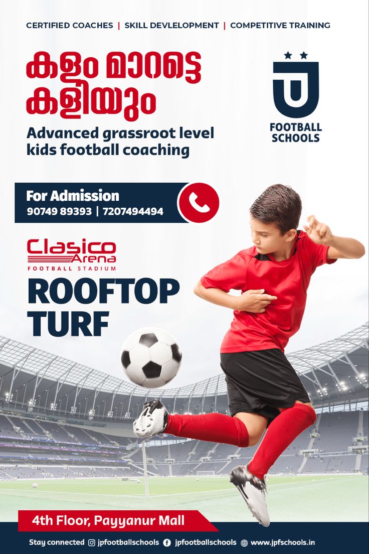 Best Football academy in Payyanur Grassroots Football, Football Ads, Basketball Academy, Kids Social Media, Football Academy, Arena Football, Sports Meet, Football Tournament, Travel Poster Design