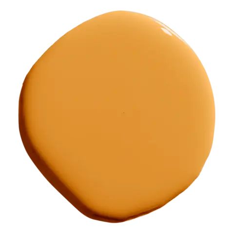 a close up view of the top of an orange liquid