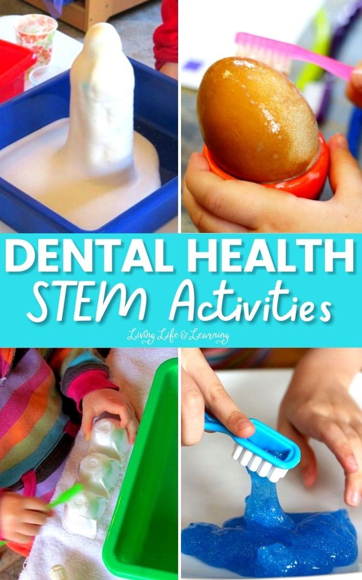 Teeth Science For Preschool, Teeth Brush Activity, Teeth Science Experiments, Teeth Experiments For Kids, Teeth Cleaning Activities For Kids, Dentist Activities For Toddlers, Healthy Habits For Kids Activities, Healthy Habits Preschool Activities, Dental Activities For Kids