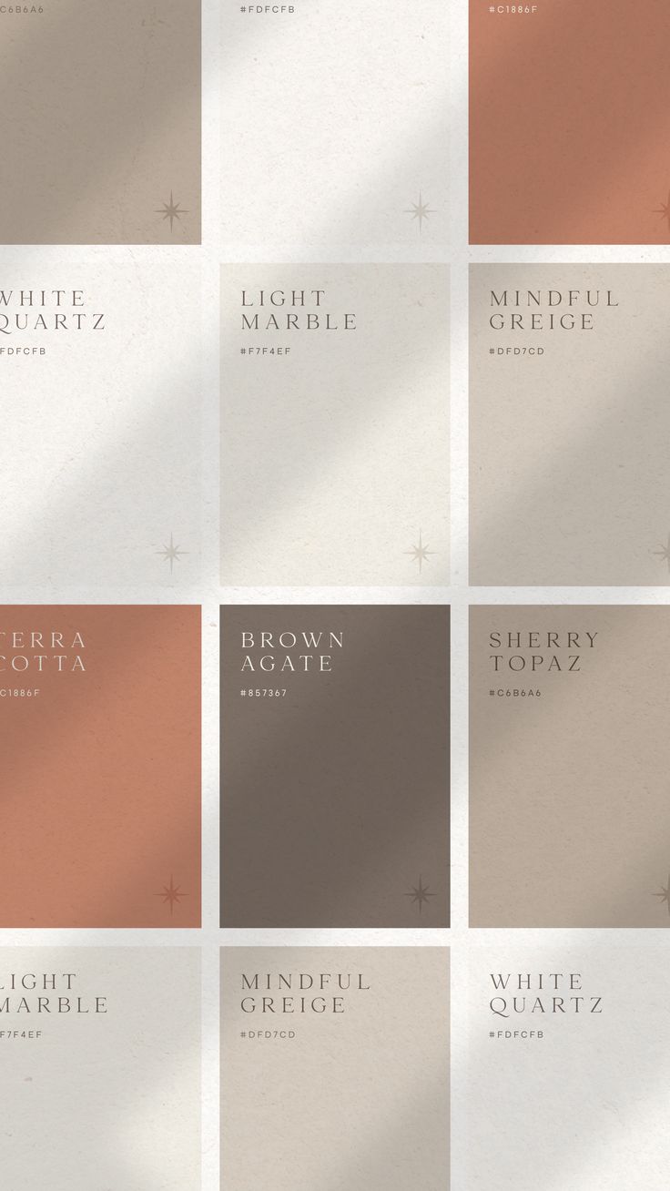 Minimalistic and Celestial Branding for a handmade jewelry Canva Neutral Color Palette Codes, Color Palette For Beauty Brand, Biege Colour Pallete, Luxury Color Scheme, Off White Color Palette, Jewelry Color Palette, Neutral Branding Color Palette, Handmade Jewelry Logo, Light Neutral Color Palette