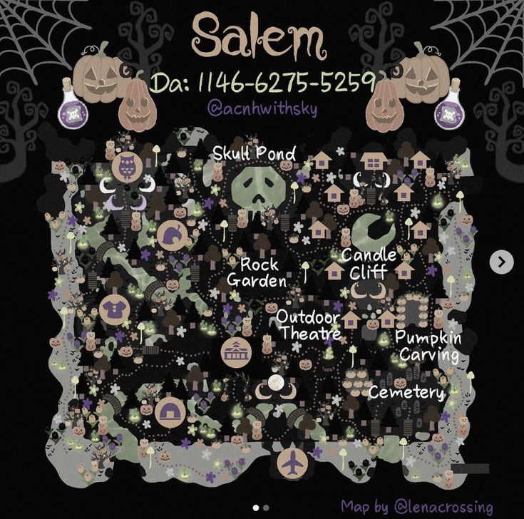 the poster for salem's halloween festival