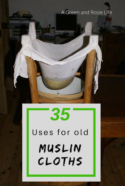 there is a sign that says 35 uses for old muslim cloths on the chair