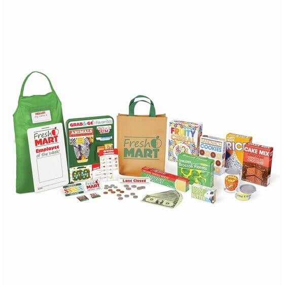 Fresh Mart Grocery Store Companion Collection-Toys-Simply Blessed Children's Boutique Kids Grocery Store, Play Grocery Store, Grocery Store Items, Play Food Set, Play Kitchens, Food Play, Pretend Food, Play Money, Melissa And Doug