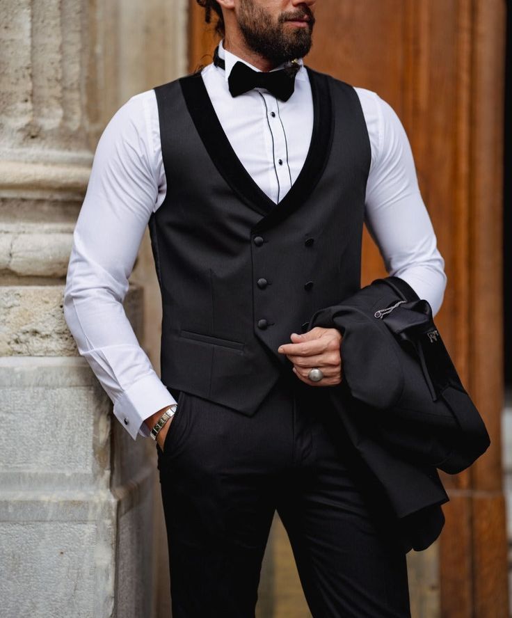 Velvet Collar Tuxedo - Black – MenStyleWith Elegant Tuxedo For Wedding Gala, Elegant Wedding Tuxedo For Gala, Classic Black Tuxedo For Gala, Elegant Tailored Tuxedo For Gala, Elegant Fitted Tuxedo For Black Tie Events, Velvet Tuxedo For Winter Party, Classic Black Suits For Gala, Winter Velvet Tuxedo For Semi-formal Occasions, Winter Semi-formal Velvet Tuxedo