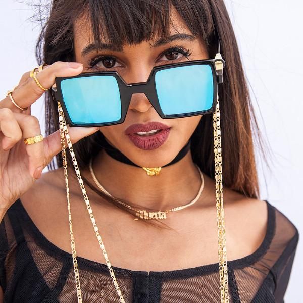 The Sunset Strip Sunglasses Chain The Sunset Strip, Mirror Man, Women Inspiration, Sunglasses Chain, Sunset Strip, Beach Sunglasses, Sunglass Chain, Retro Men, Louis Vuitton Men