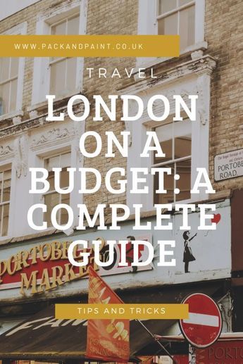 london on a budget complete guide