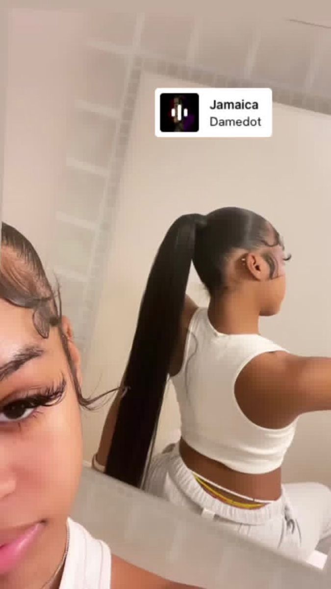 Slickback Ponytail, Straight Ponytail Hairstyles, Cute Ponytail Styles, Slick Ponytail, Natural Hair Bun Styles, Weave Ponytail Hairstyles, Blonde Ponytail, Sleek Ponytail Hairstyles, Cute Ponytails