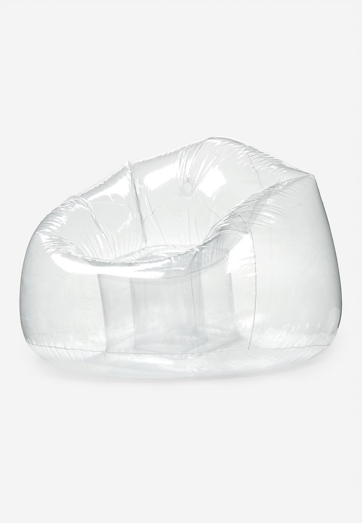 an inflatable object is shown on a white background and it appears to be plastic