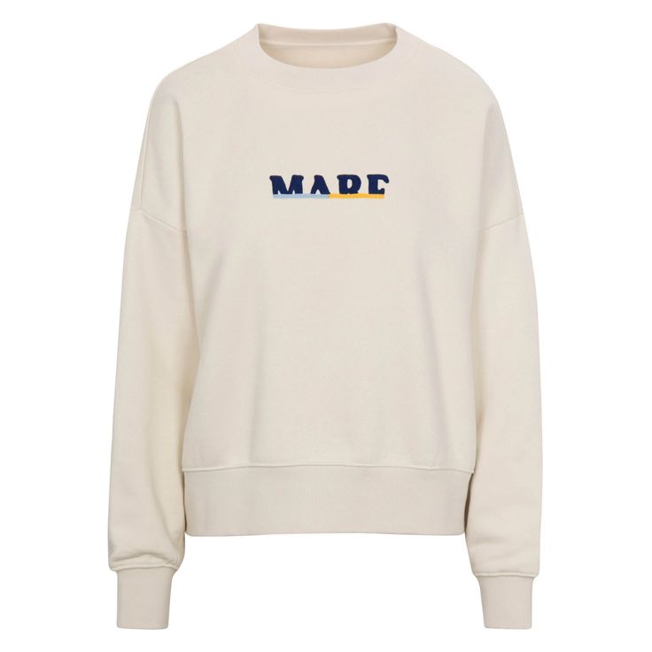 The MARE Bar Sweatshirt has a relaxed, oversized fit with a drop shoulder and has been digitally embroidered with the logo of The MARE Project. Made of CVC fleece and 80% cotton/20% polyester fabric, it is the coziest sweatshirt you'll ever put on. Woman’s Day, Cozy Sweatshirts, Put On, Oversized Fits, Drop Shoulder, Polyester Fabric, The Incredibles, Bar, Sweatshirts