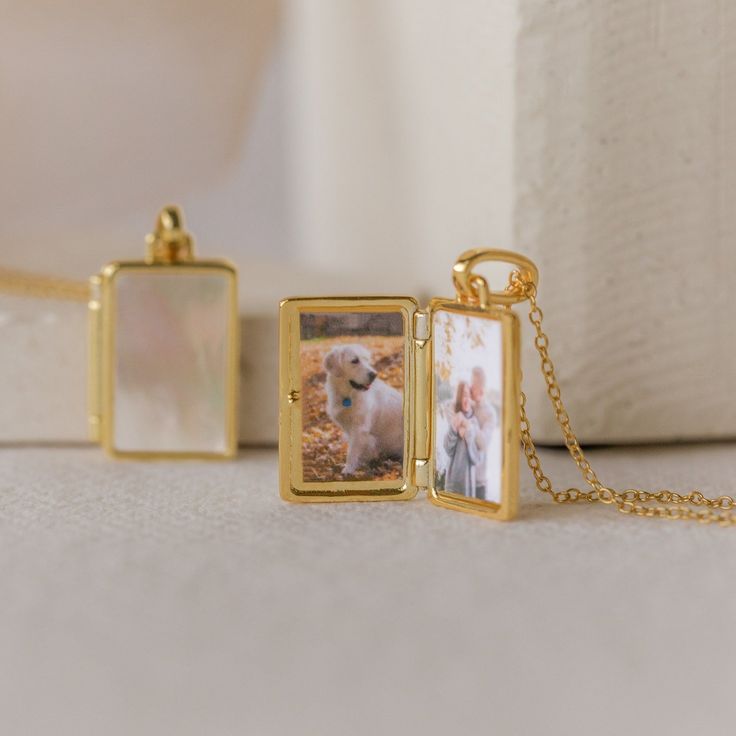 💝Gift-Worthy: Perfect for any occasion 💝 Immortalize your story with our Locket Necklaces 🤍 Featuring four unique locket designs that can hold your favorite photo and treasured mementos your way. Lockets are treasured keepsakes that make for special gifts for Valentine's Day, Mother's Day, Anniversaries, Weddings or any significant occasion. SKU: RR-NR062; RR-NR111; RR-NR108; RR-NR074 Product Details Material: High Quality Solid 925 Sterling Silver Finish: 18K Gold Locket comes without a phot Vintage Locket Jewelry For Personal Use, Rectangular Pendant Locket Jewelry For Keepsake, Gold Rectangular Keepsake Necklace, Gold Rectangular Necklace For Keepsakes, Gold Rectangular Locket Necklace For Gifting, Gold Rectangular Locket Necklace For Gift, Gold Rectangular Locket Necklace Gift, Gold Rectangular Jewelry Keepsake, Gold Rectangular Keepsake Jewelry