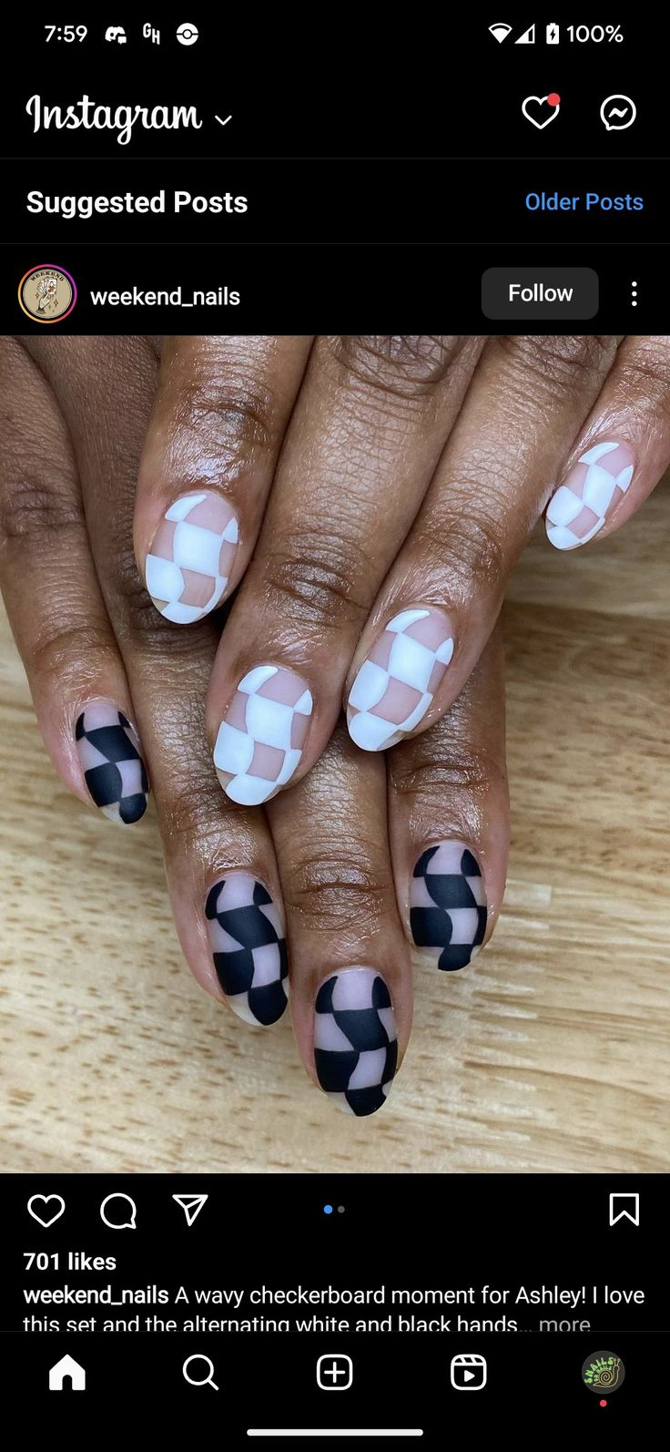 Nail Checkered, Christmas Checkered Nails, Black Checkerboard Nails, Gel Checkered Nails, Wavy Checkered Nails, Grid Nails, Square Checkered Nails, Checkard Nails Art, Checked Nails