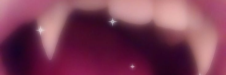 the blurry image shows stars in the sky and on top of a pink background