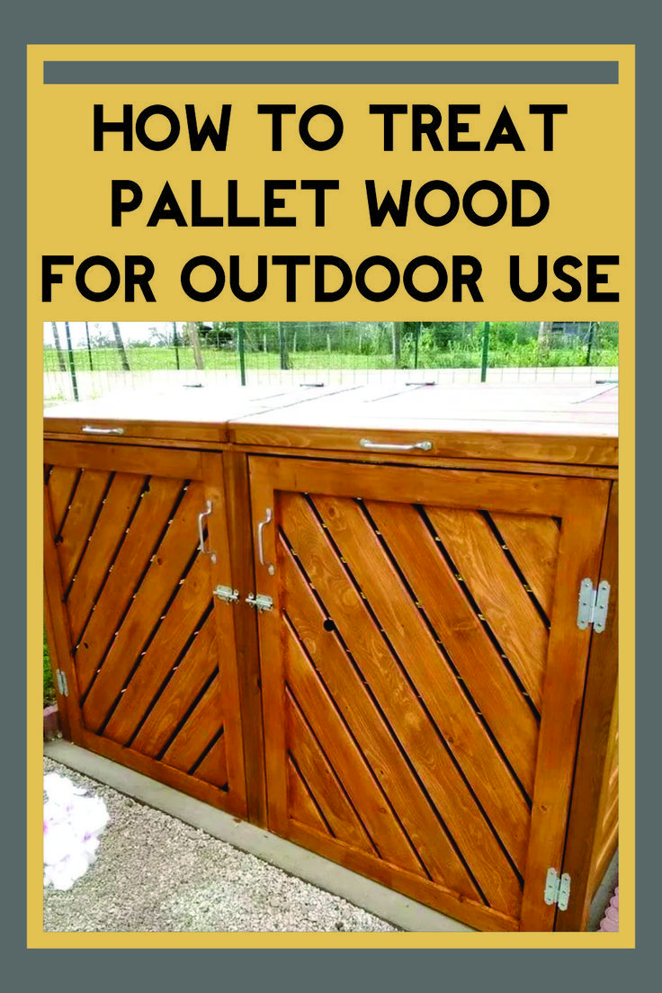 Treat, pallet, wood, outdoor Pallet Shed Plans, Woodworking Projects Ideas, Woodworking For Beginners, Outdoor Pallet Projects, Pallet Building, Diy Wood Pallet Projects, Pallet Shed, Pallet Walls, Pallet Projects Easy