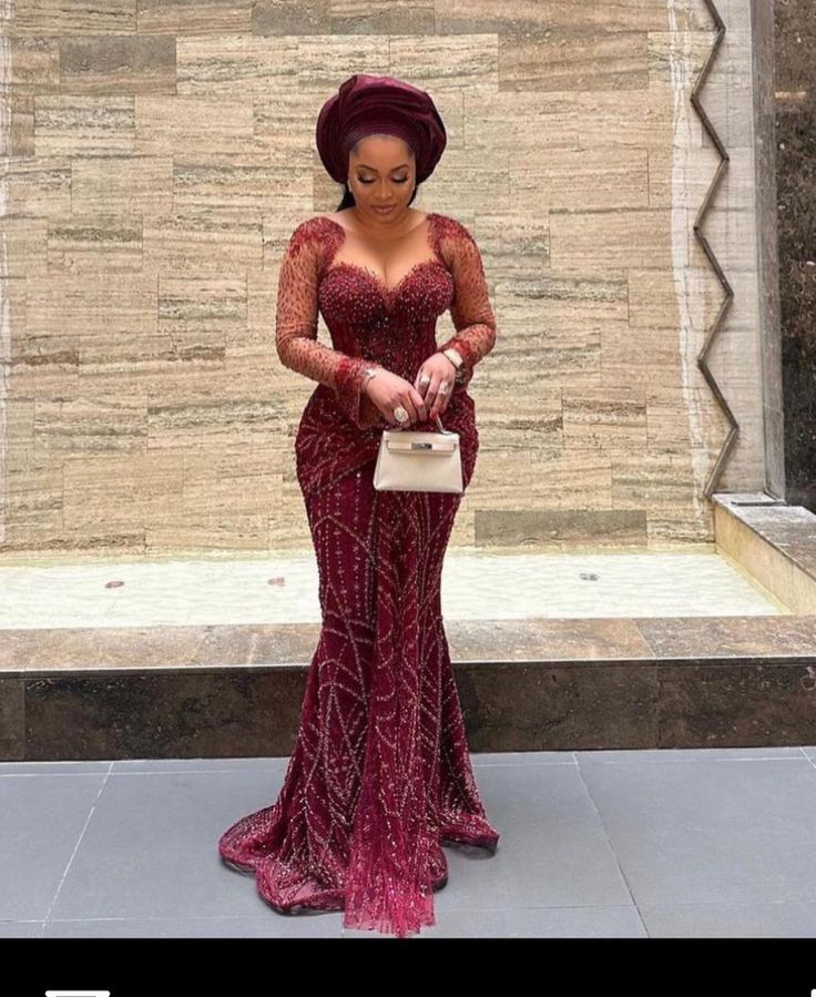 Asoebi Styles Lace, Nigerian Traditional Dresses, Asoebi Lace Styles, Nigerian Wedding Dresses Traditional, Asoebi Lace, Lace Styles For Wedding, Nigerian Dress Styles, Aso Ebi Lace Styles, Lace Dress Classy