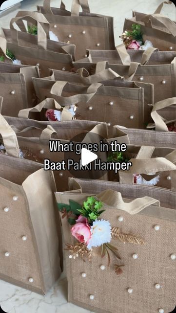 what goes in the bag at paul hamper's wedding? and where to find it