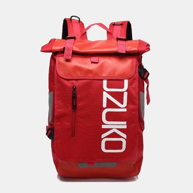 Waterproof Red Nylon Bags, Red Waterproof Nylon Bags, Red Outdoor Standard Backpack, Red Nylon Backpack For Daily Use, Red Outdoor Backpack, Modern Red Backpack For School, Red Nylon Backpack For Everyday, Red Backpack For Streetwear, Functional Red Nylon Backpack