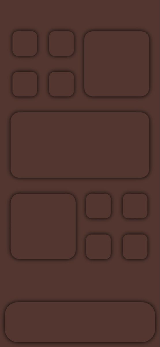 a brown background with squares and rectangles in the bottom right corner, on top of each other