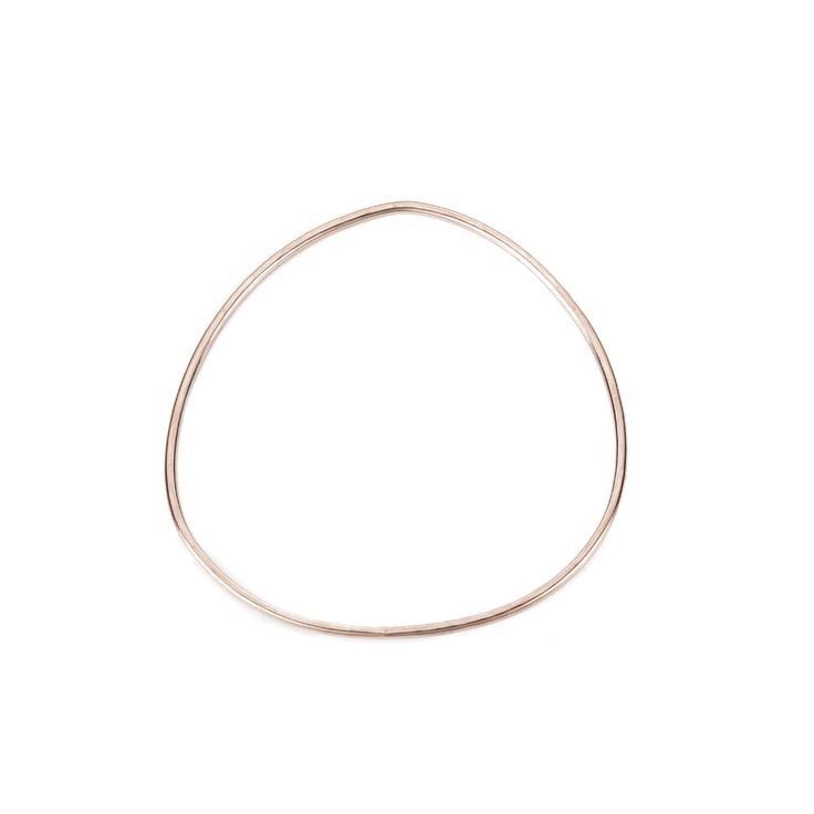 The 3mm wide bangle bracelet is available in three sizes: Small (2.1/2" diameter), medium (2.3/4") and large (3"). A size medium will fit most wrists. Materials: 14k gold-fill (14k gold over brass core/no nickel), sterling silver (.925) or oxidized sterling silver. All materials are hypoallergenic. The black (oxidized) components of our jewelry will wear over time and eventually achieve a beautiful antique-like finish. This bangle bracelet is designed in San Francisco and Hand Forged Minimalist Bracelets, Minimalist Hand Forged Bracelets, Everyday Stackable Rose Gold Bangle, Gold Polished Sterling Silver Bangle, Gold Minimalist Hand Forged Bangle, Minimalist Hand Forged Gold Bangle, Gold-toned Sterling Silver Bangle For Everyday, Everyday Sterling Silver Gold Bangle, Everyday Gold-tone Sterling Silver Bangle