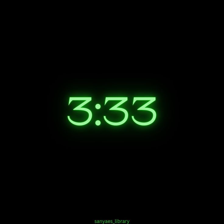 the time is 3 53 and it's green