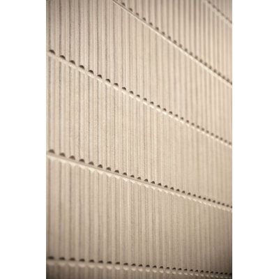 a close up view of a wall made out of corrugated paper with lines on it