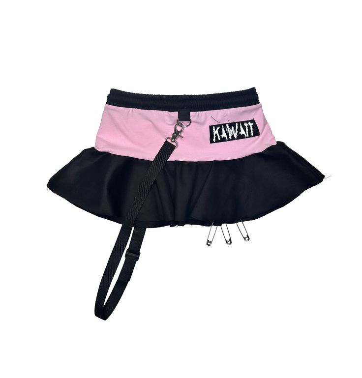 Super cute cyber goth mini skirt is made out of a canvas fabric. This item includes the SKIRT only. Patches are subject to change. SKIRT MEASUREMENTS (NOTE: when measuring hips, measure from the lower, widest point.) XSMALL : hips - 29" to 31" , length - 9" SMALL : hips - 30" to 32" , length - 9" MEDIUM: hips - 32" to 34" , length - 10" LARGE : hips - 34" to 36" , length - 11" XLARGE : hips - 36" to 38" , length - 12" SIZE CHART: US SIZE Harajuku Cotton Skort, Harajuku Mini Skirt For Streetwear, Y2k Mini Skort For Streetwear, Harajuku Black Skort For School, Harajuku Style Black Skort For School, Harajuku Style Mini Skirt For Streetwear, Edgy Mini Skort For Streetwear, Pink Fitted Harajuku Skort, Pink Harajuku Fitted Skort