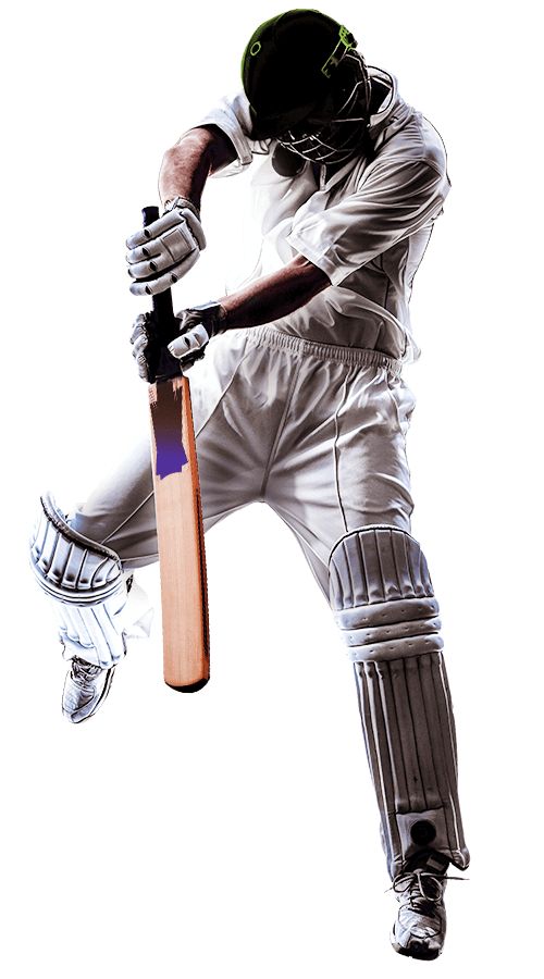 a man holding a cricket bat in his right hand and jumping up into the air