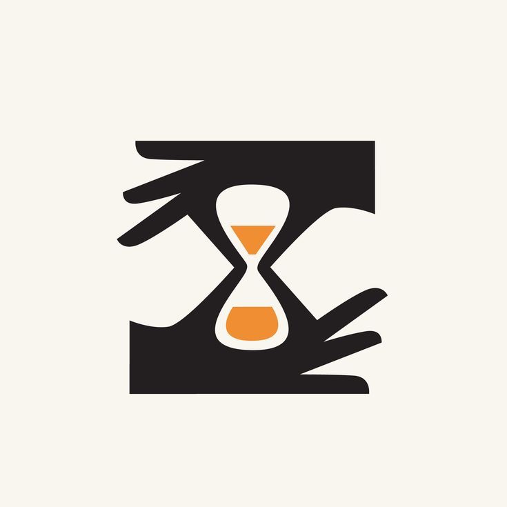 two hands are holding an hourglass with orange liquid in it and the word time is running out