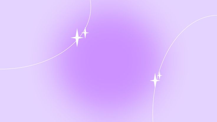 an abstract purple background with white stars