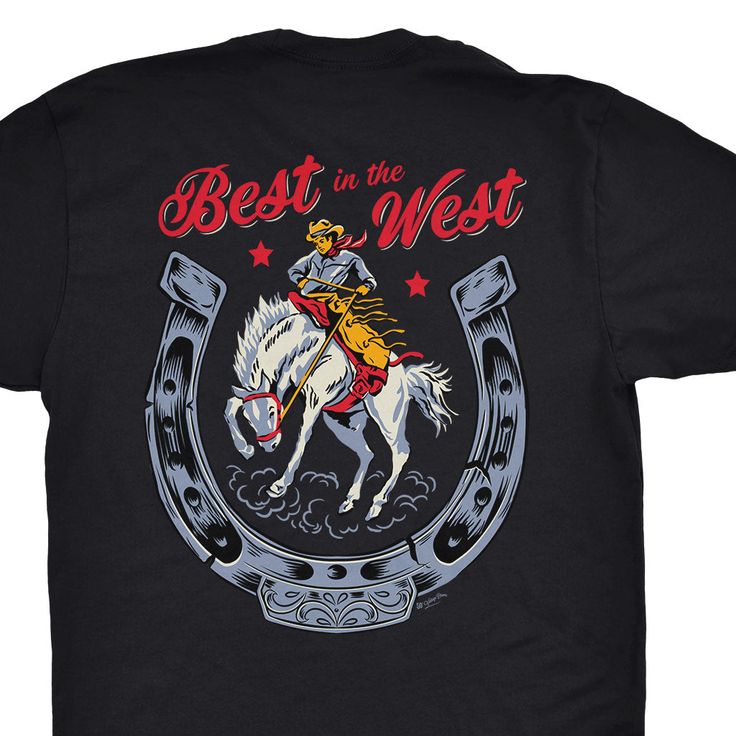 Giddy up, y'all! Introducing our brand new unisex t-shirt - the perfect blend of Western style and cozy comfort. Whether you're an urban cowpoke or a true cowboy at heart, get ready to ride through life Western style! This T-shirt features a large back graphic and pocket-print front. AS Colour – Men’s Staple Regular Tee Made from beautifully soft 180 GSM 100% cotton, the t-shirt is super comfy with a great modern cut. Features Shoulder to Shoulder tape for excellent shape and double needle botto Cowboy Graphic, Urban Cowboy, Vintage Cowboy, Kids Prints, Western Outfits, Comforters Cozy, Western Style, Western Fashion, Unisex T Shirt