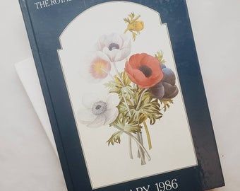 a book with an image of flowers on it and the title, the royal bouquet