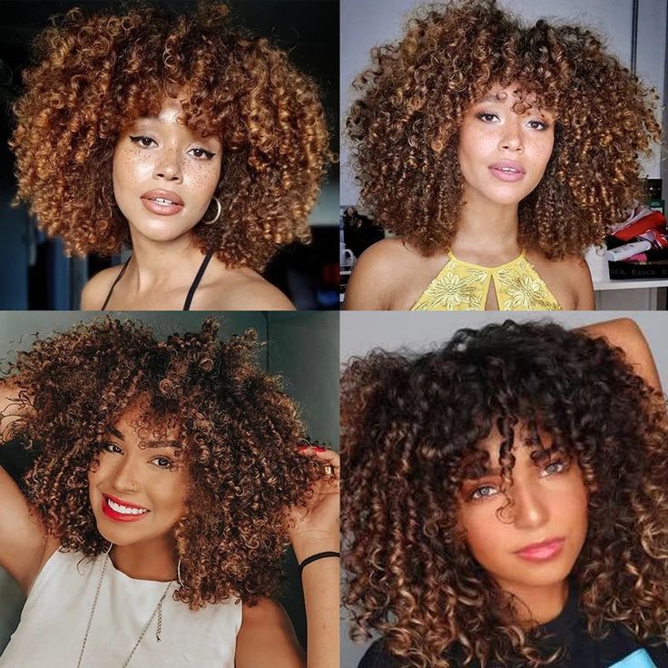 49187736649888 Bronze Blonde, Short Curly Blonde, Blonde Cosplay Wig, Black Women Afro, Bangs For Black Women, Blonde Cosplay, Cosplay Items, Curly Wig With Bangs, Natural Ombre