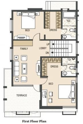 the first floor plan for an apartment