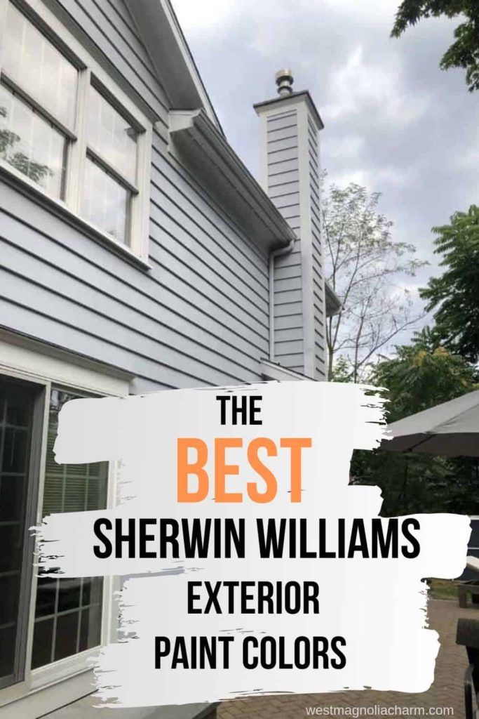 the best sherwin williams exterior paint colors